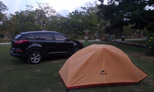 Laguna el Dudú,Camping, República Dominicana