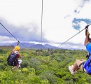 Zipline, línea de silbido, tirolesa, tirolina o canopy